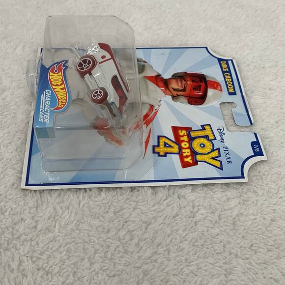 Hot Wheels Character Cars Disney Pixar Toy Story 4 Duke Caboom 7 of 8 2018 - Picture 6 of 7